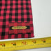 Braeval Signature Buffalo Check Shooting Square Scarf 17 Red Black