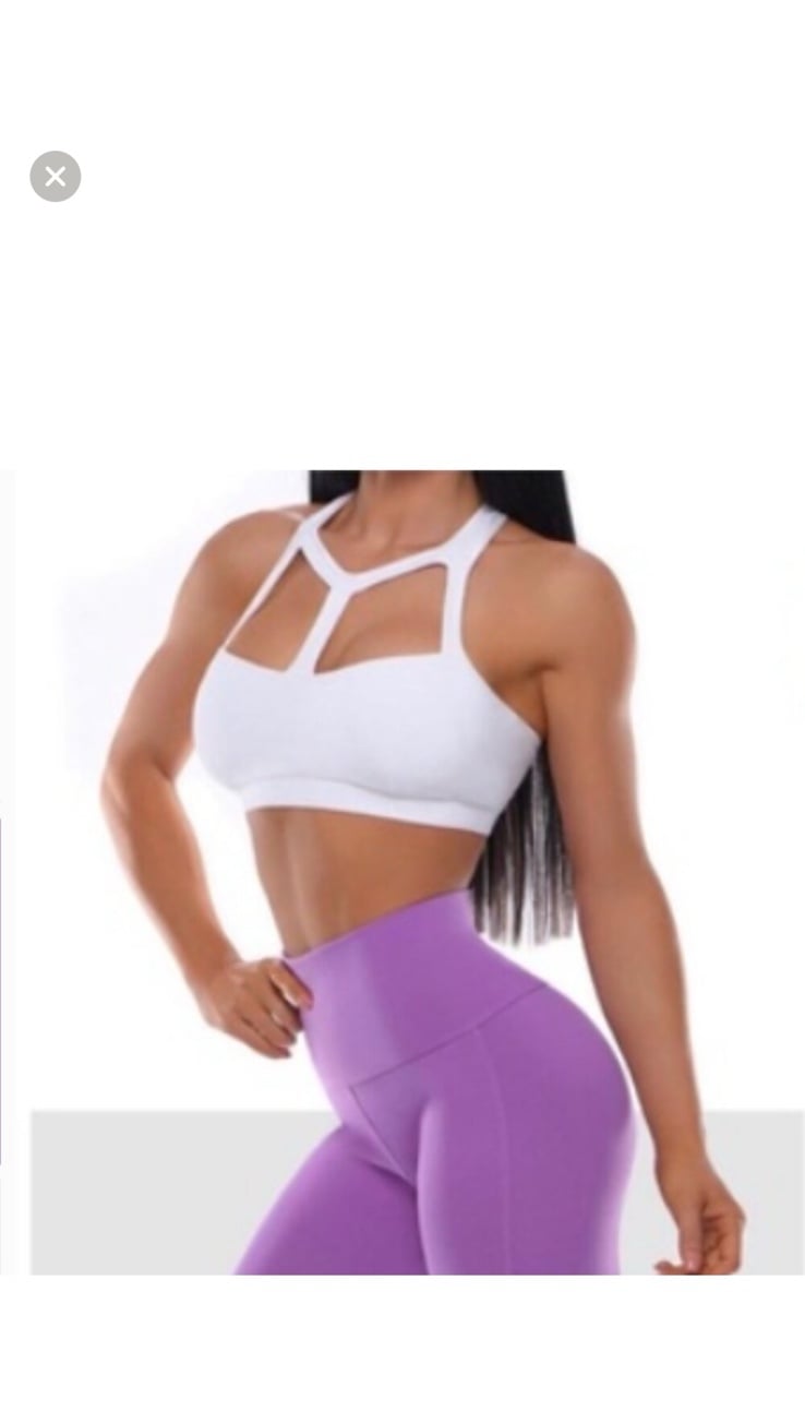 Bombshell triangle sports bra