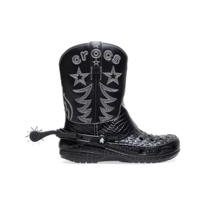 Crocs Classic Cowboy Boots CROCS DAY 208695-001 NEW Mens Sz 4/WMNS Sz 6