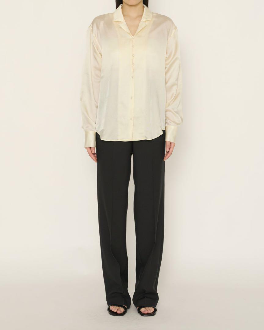 Ecru Silk Shirt EN24SH060104