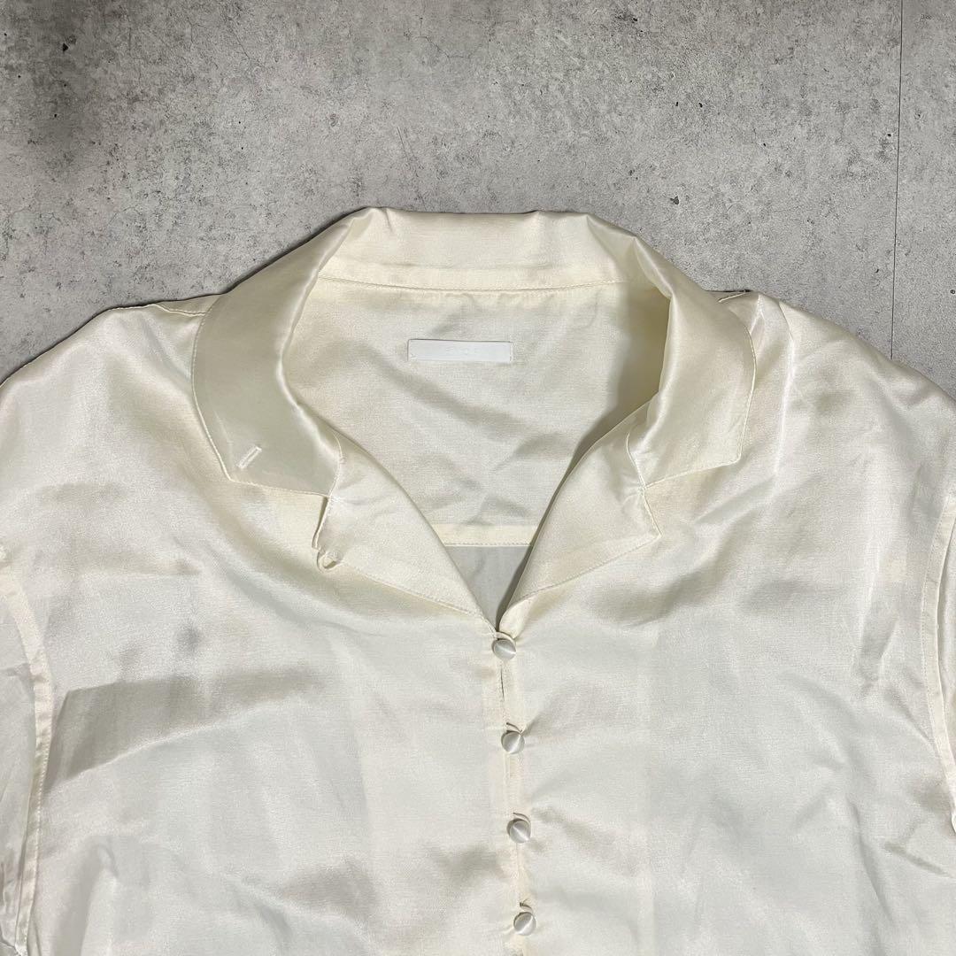 【送料無料/新品】 Ecru Silk Shirt EN24SH060104 トップス