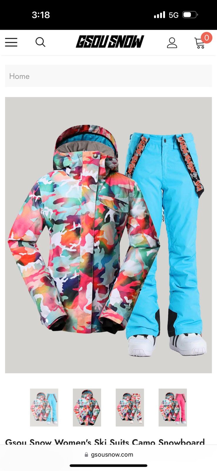 Women’s snowboarding jacket