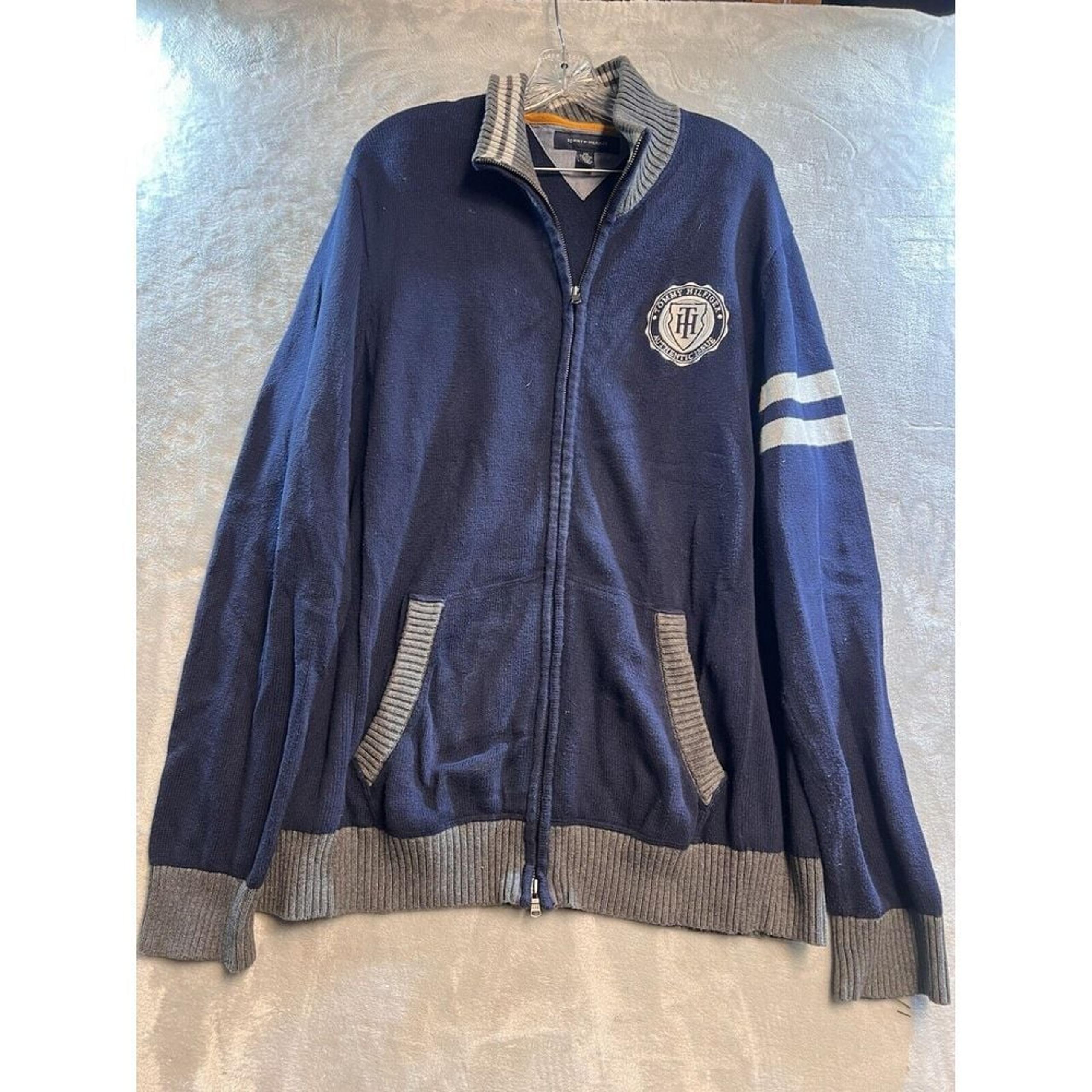 Vintage Tommy Hilfiger Full Zip Mens XXL Track Jacket