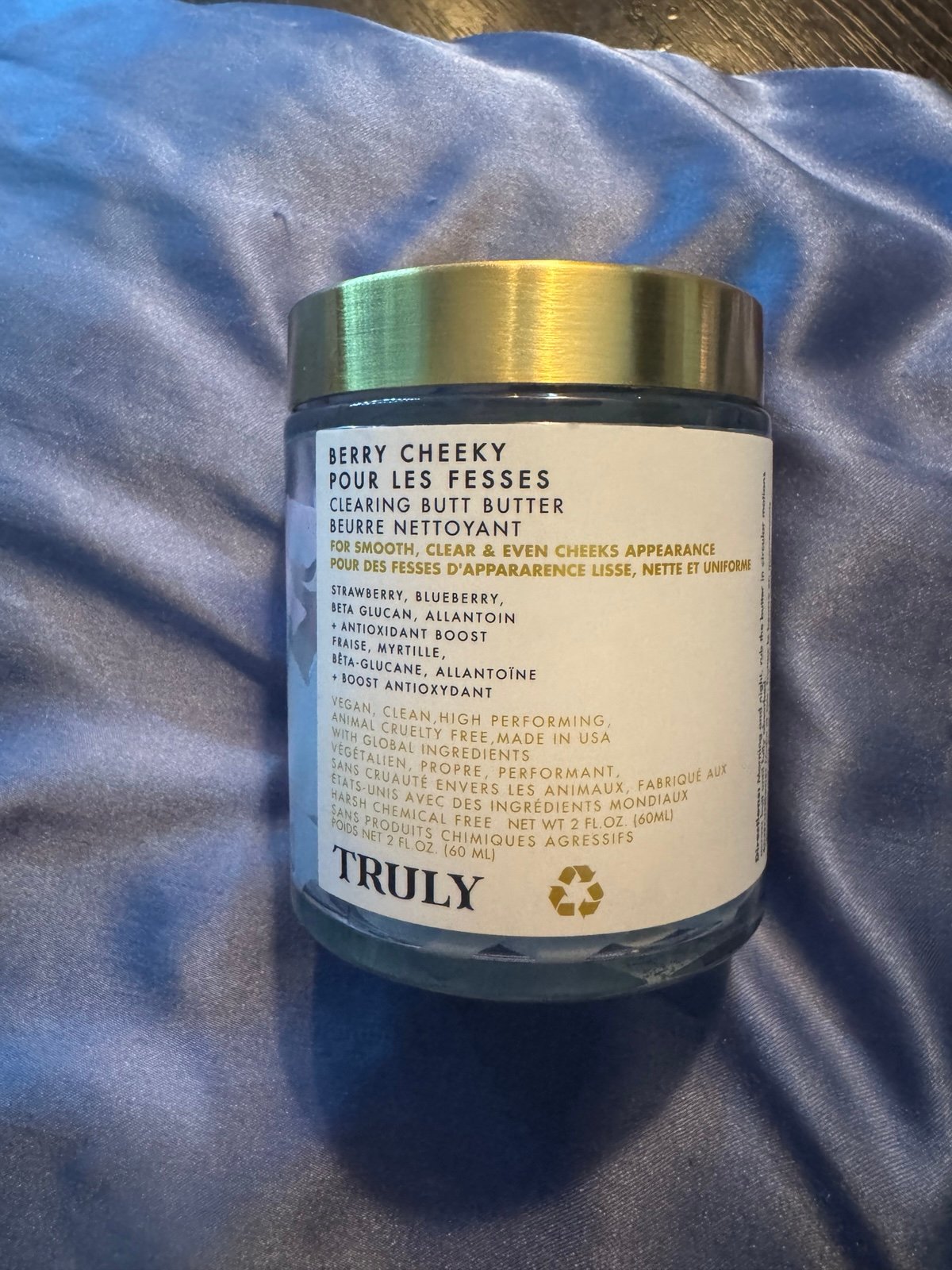 Truly beauty berry cheeky set polish and butter