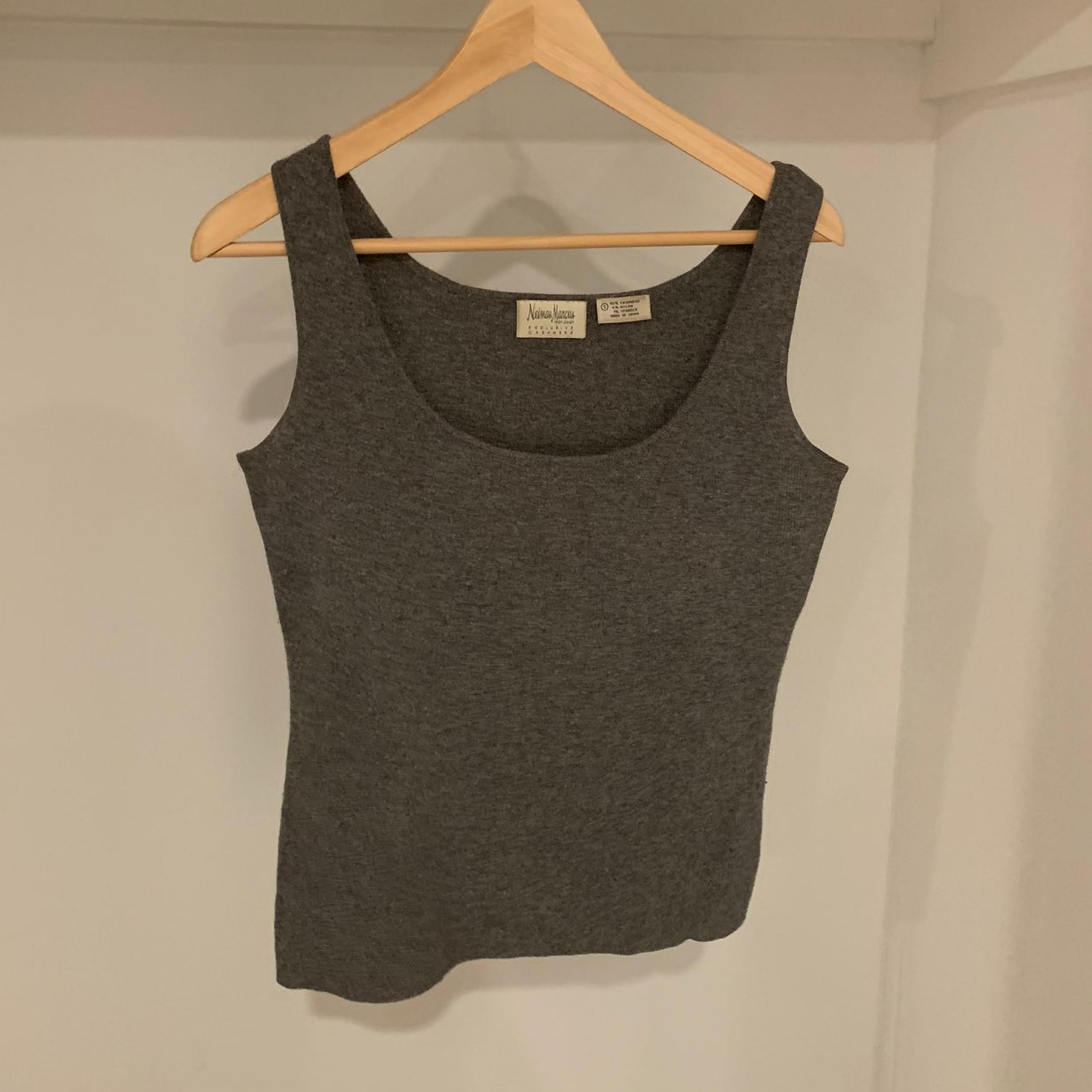 Cashmere Tank Top from Neiman Marcus