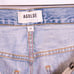 Agolde Criss Cross Upsized Jean High Rise Cross Front Relaxed Straight Leg Jeans