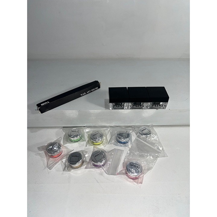 Hona gel nails art bundle all new paint pigment & brush