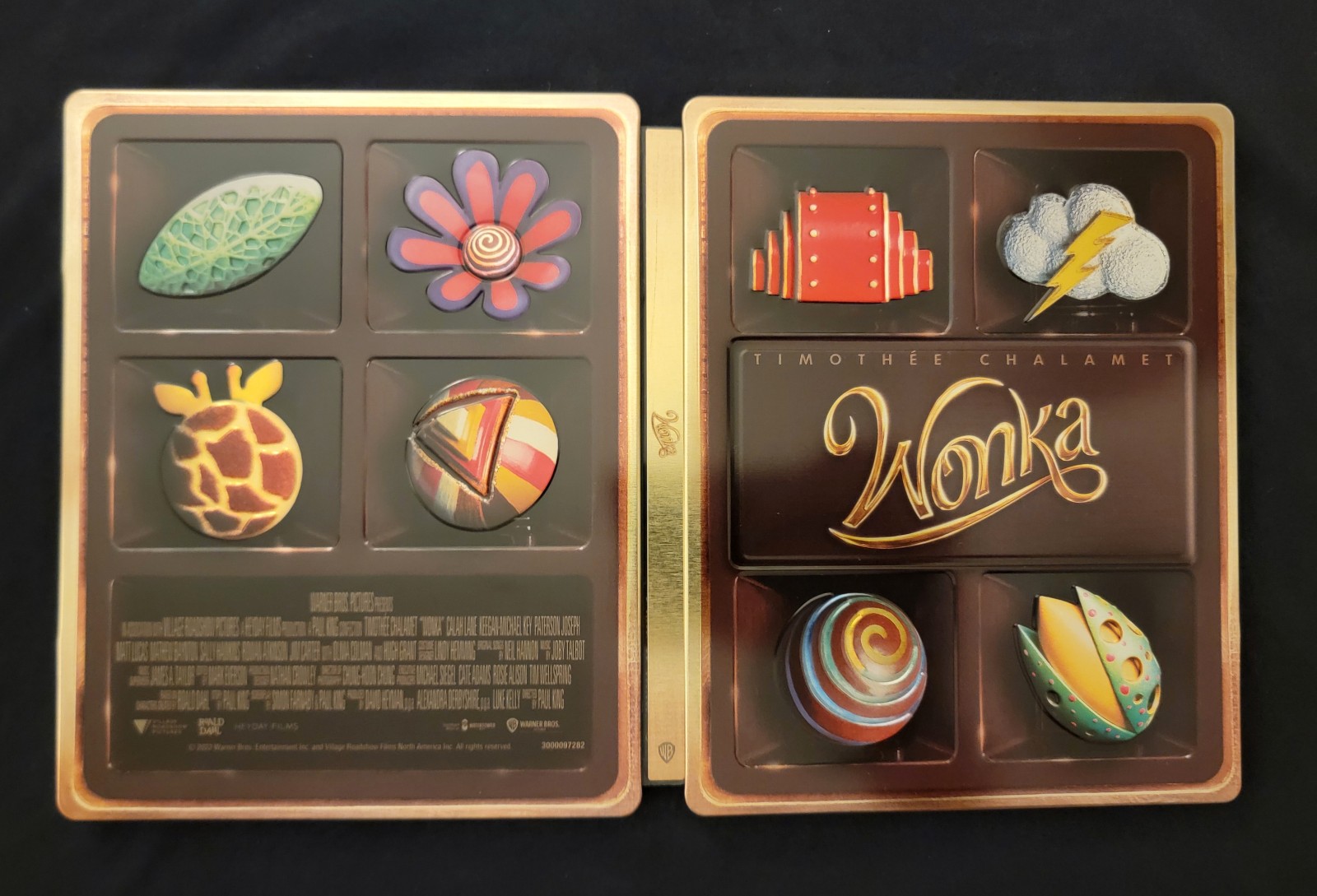 Wonka Steelbook (4K UHD BLU-RAY)