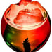 Rasta Salt Lamp Oil Diffuser