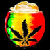 Rasta Salt Lamp Oil Diffuser