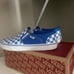 Vans checkerboard slip on