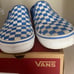Vans checkerboard slip on