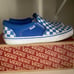 Vans checkerboard slip on
