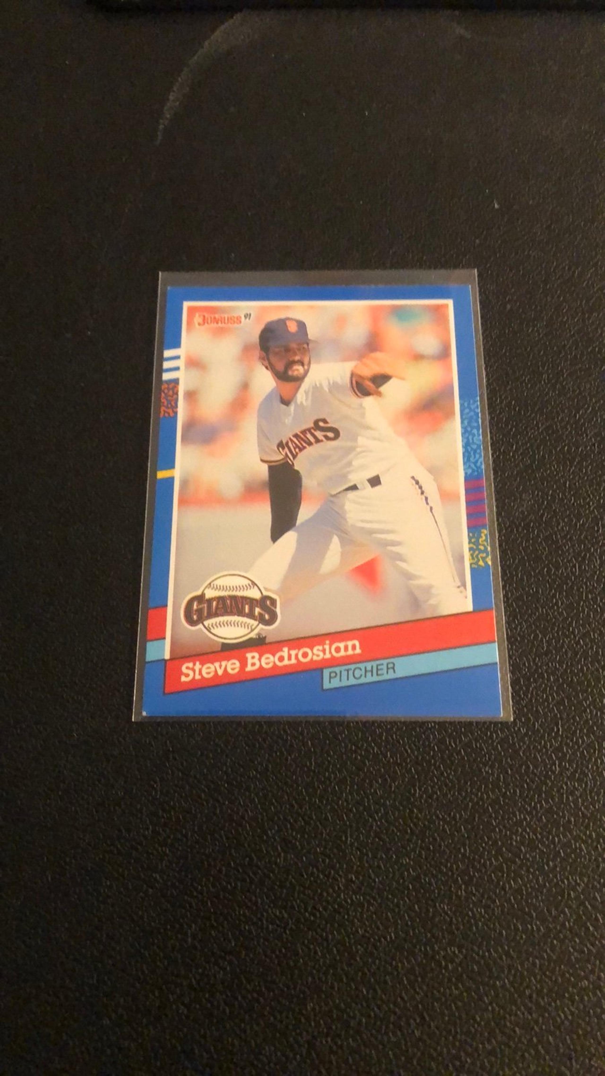 1991 Donruss Stephen Wayne Bedrosian #207 Baseball Trading Card Item #ME629