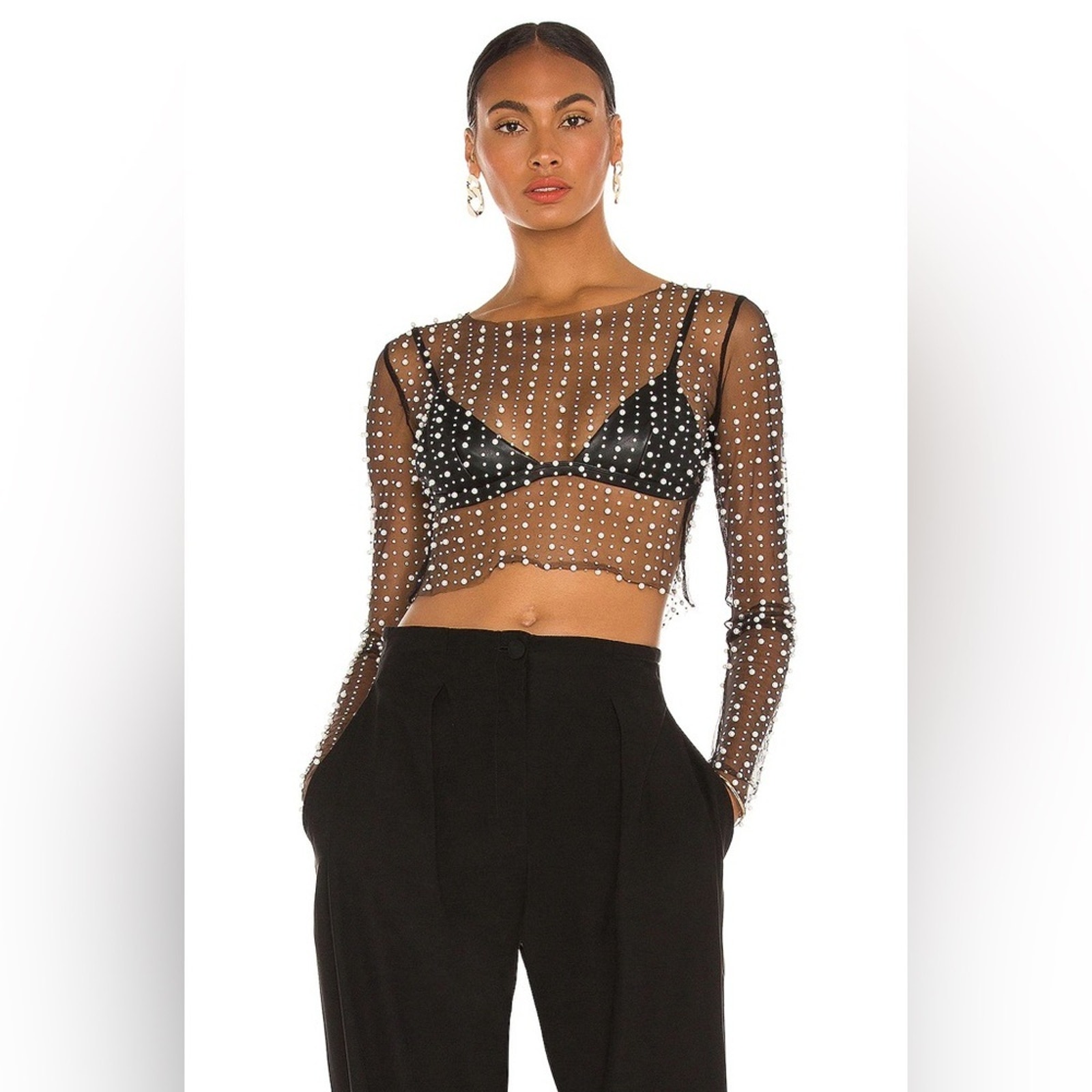 OHOTORO Wrapping Knit Bustier Other