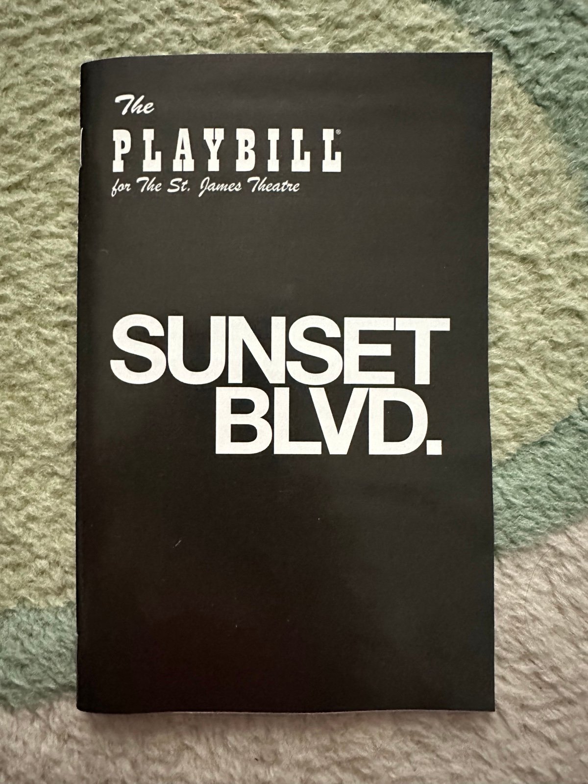 Sunset Blvd Legacy Broadway Playbill