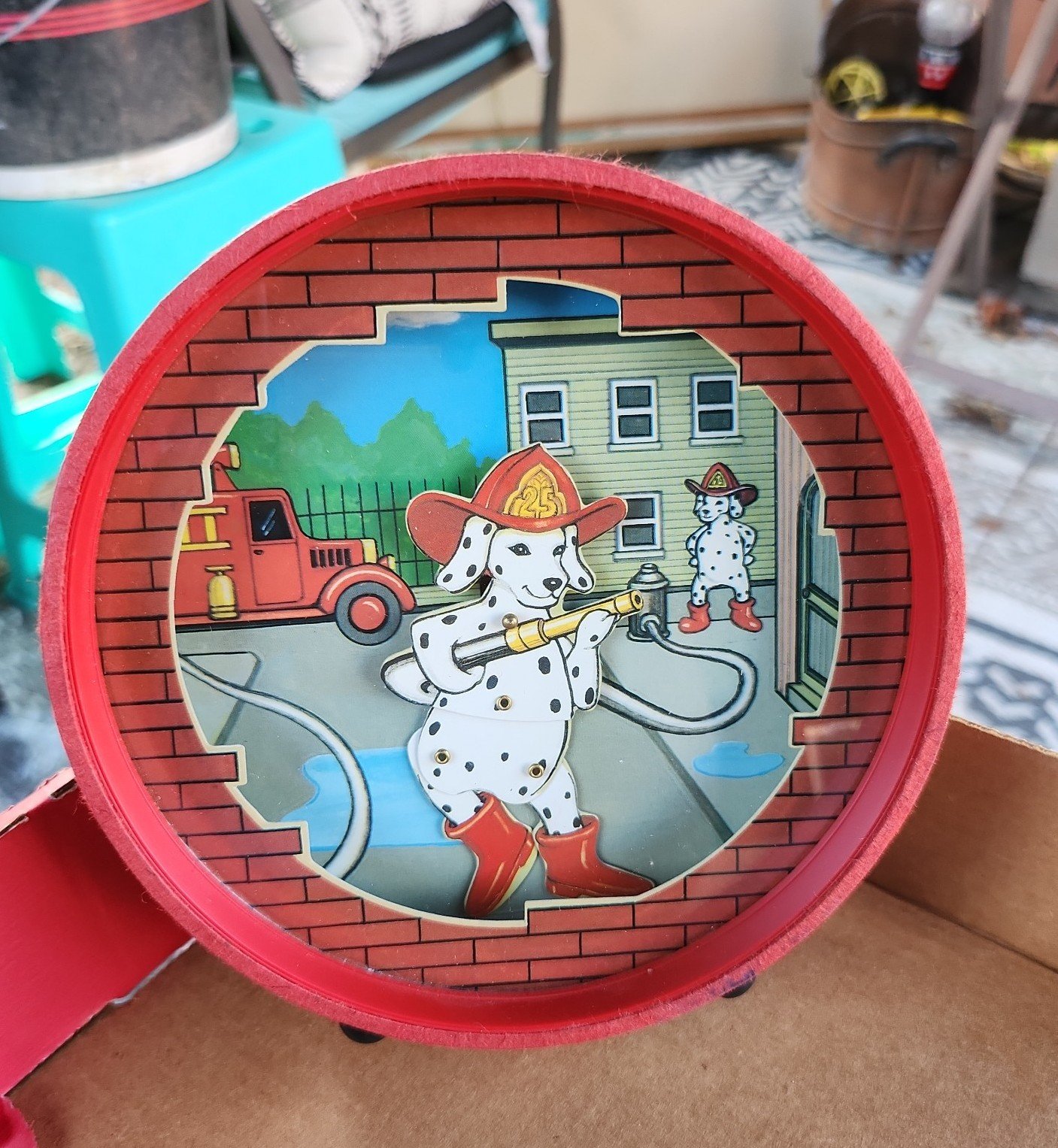 Vintage Dalmation coin bank