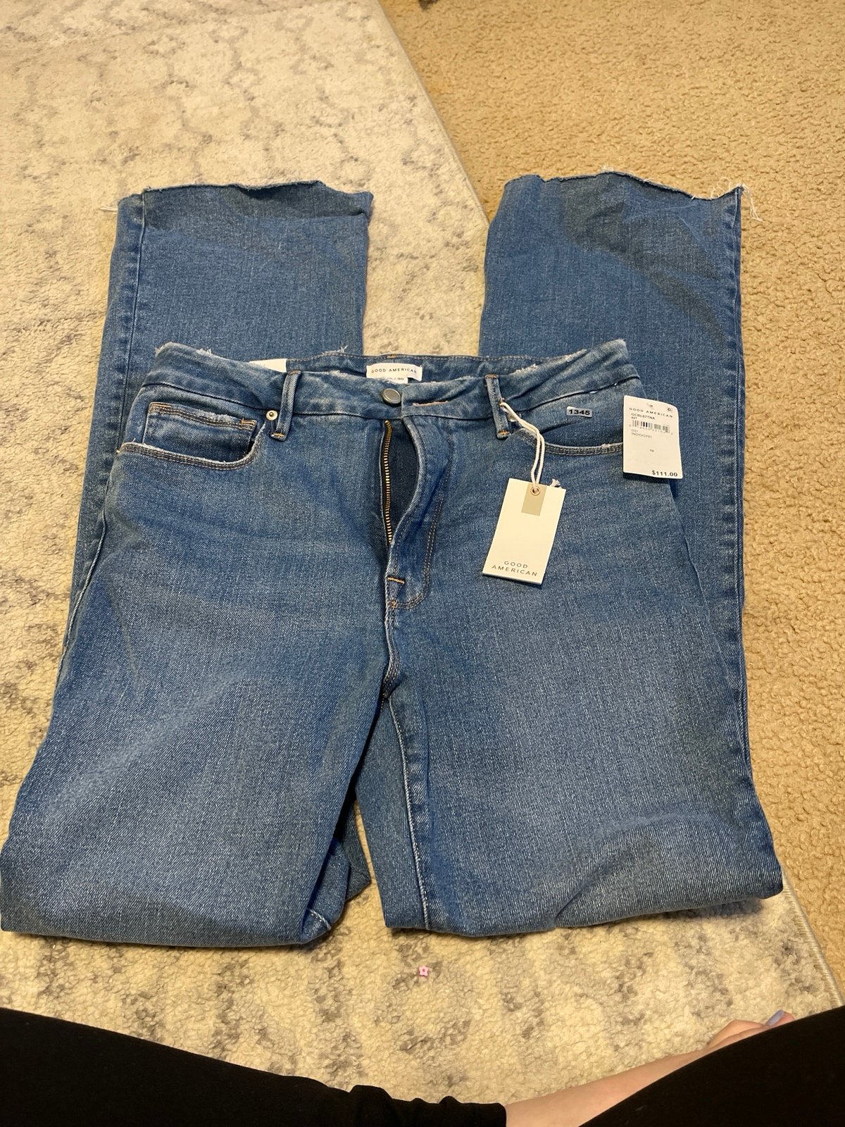 good american jeans size 10