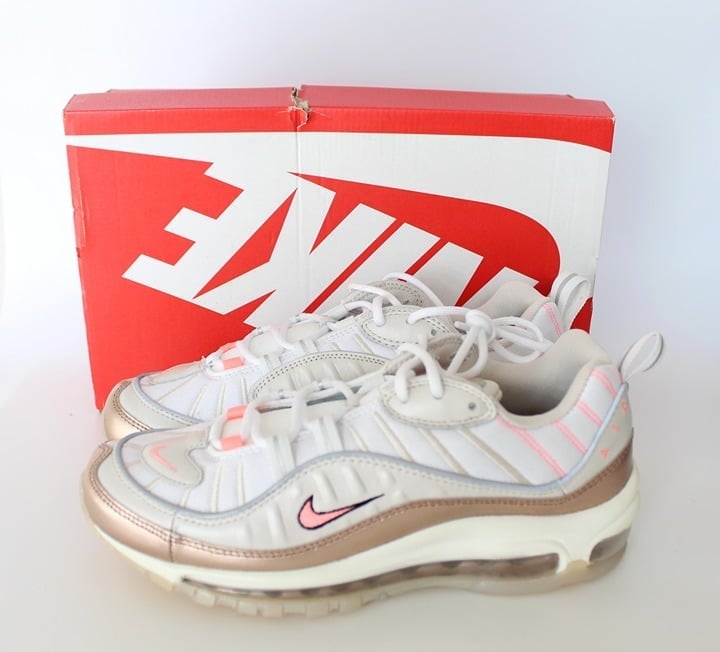 New Nike Air Max 98 Metallic Sneaker