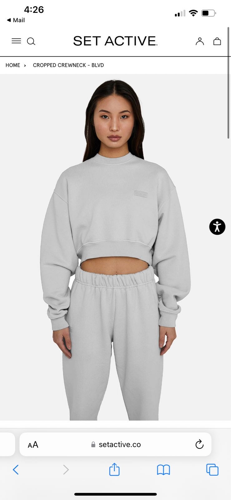 SET ACTIVE Crewneck Sweaters | Mercari