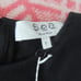 Sea New York Linen Blend Structured Cross Over Ruffle Top Size 2 NWT 345.00