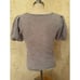 Ladies Small Anthropologie 100% Cashmere Gray Sweater