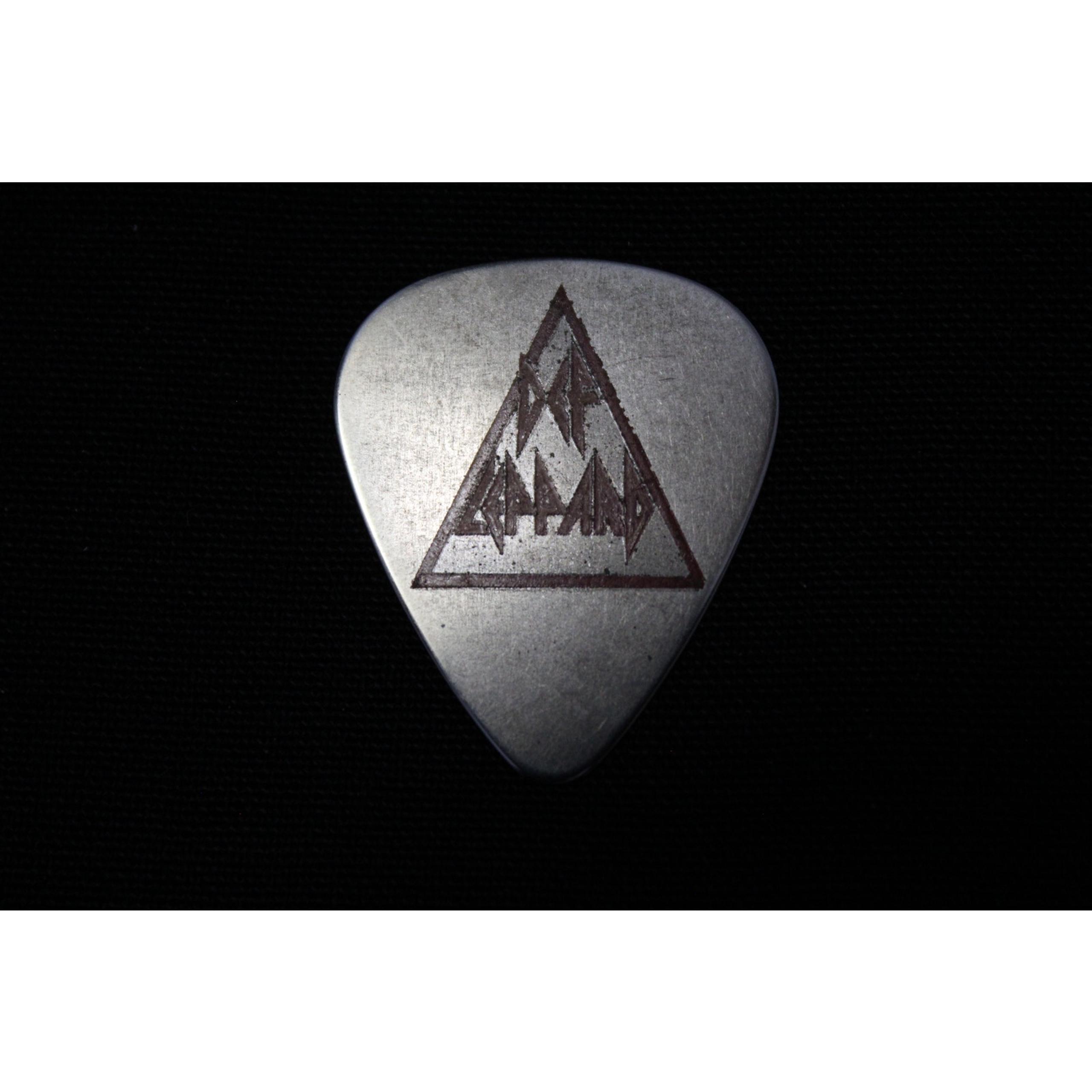Def Leppard Vivian Campbell Signature Steel Guitar Pick - 2022 Tour