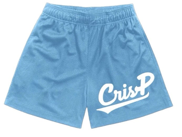 Crispy Baby Blue Shorts size large