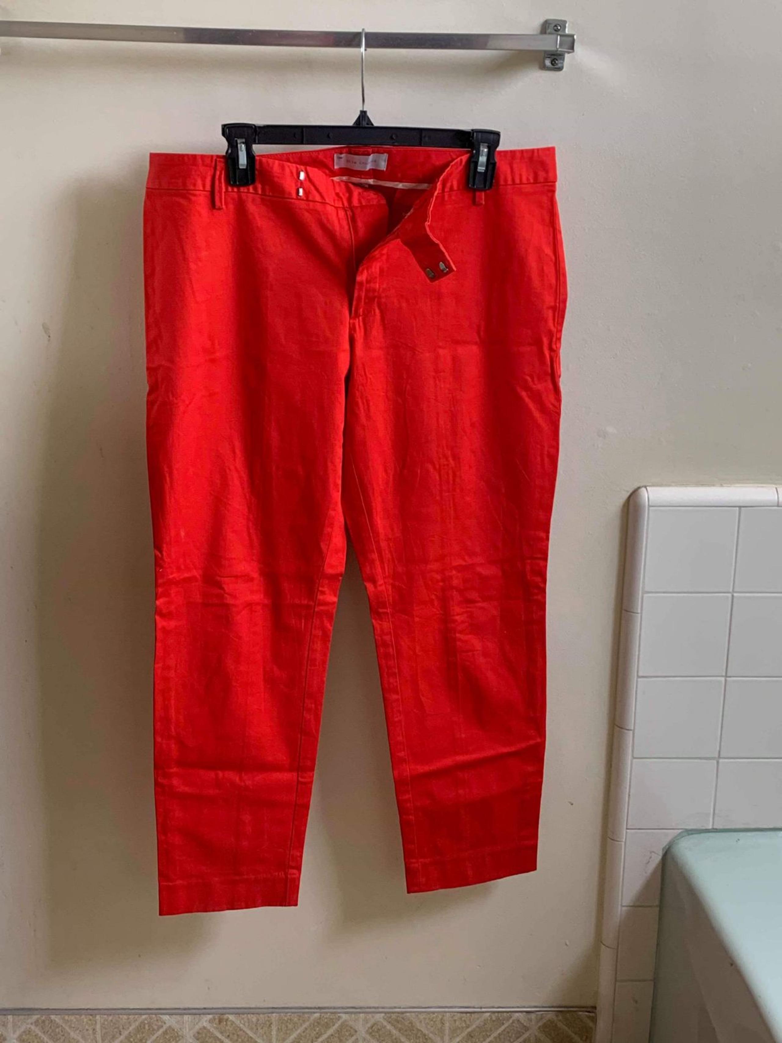 Gap Slim cropped Red Pants