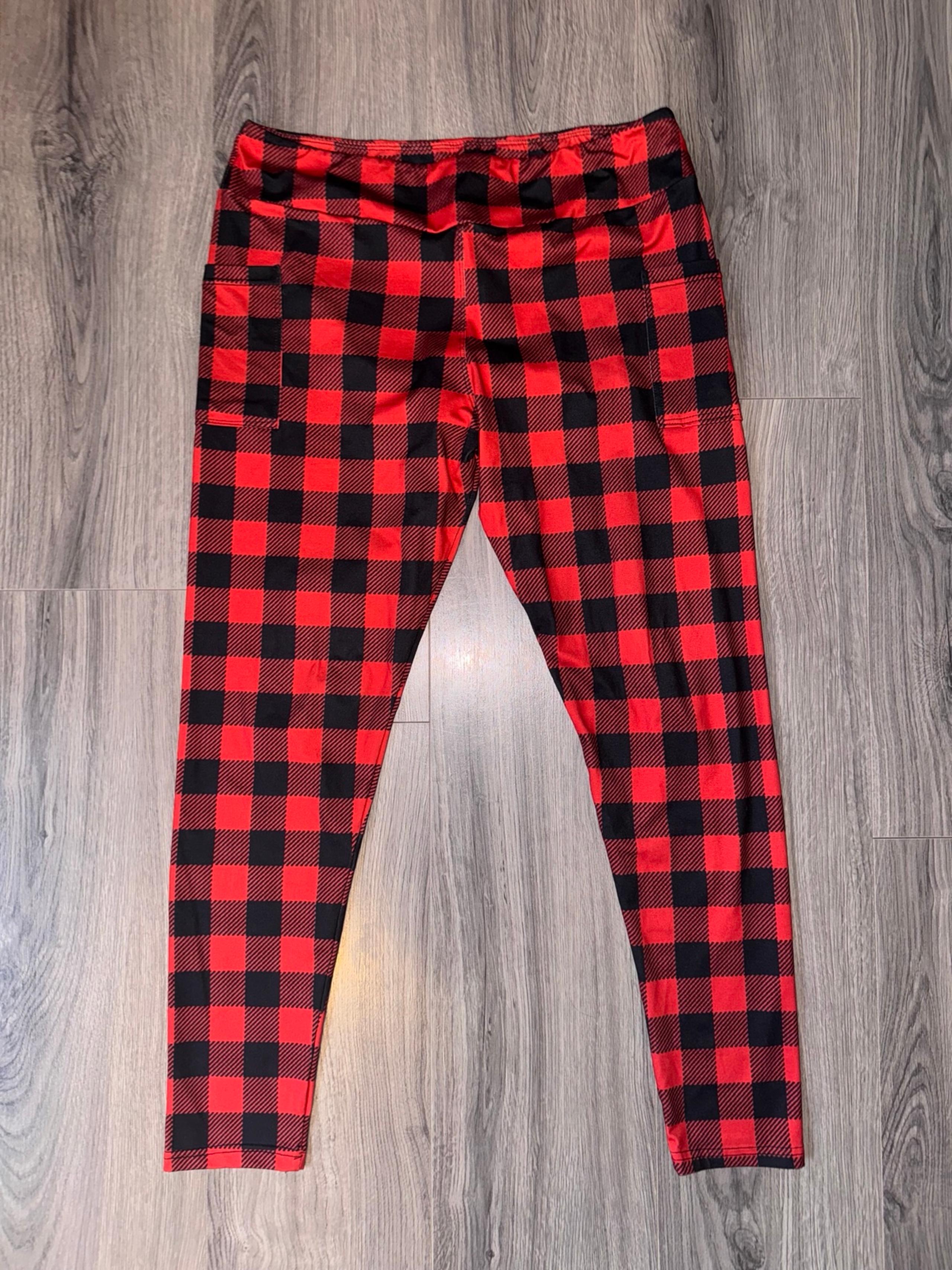 Buffalo Plaid Women’s Leggings