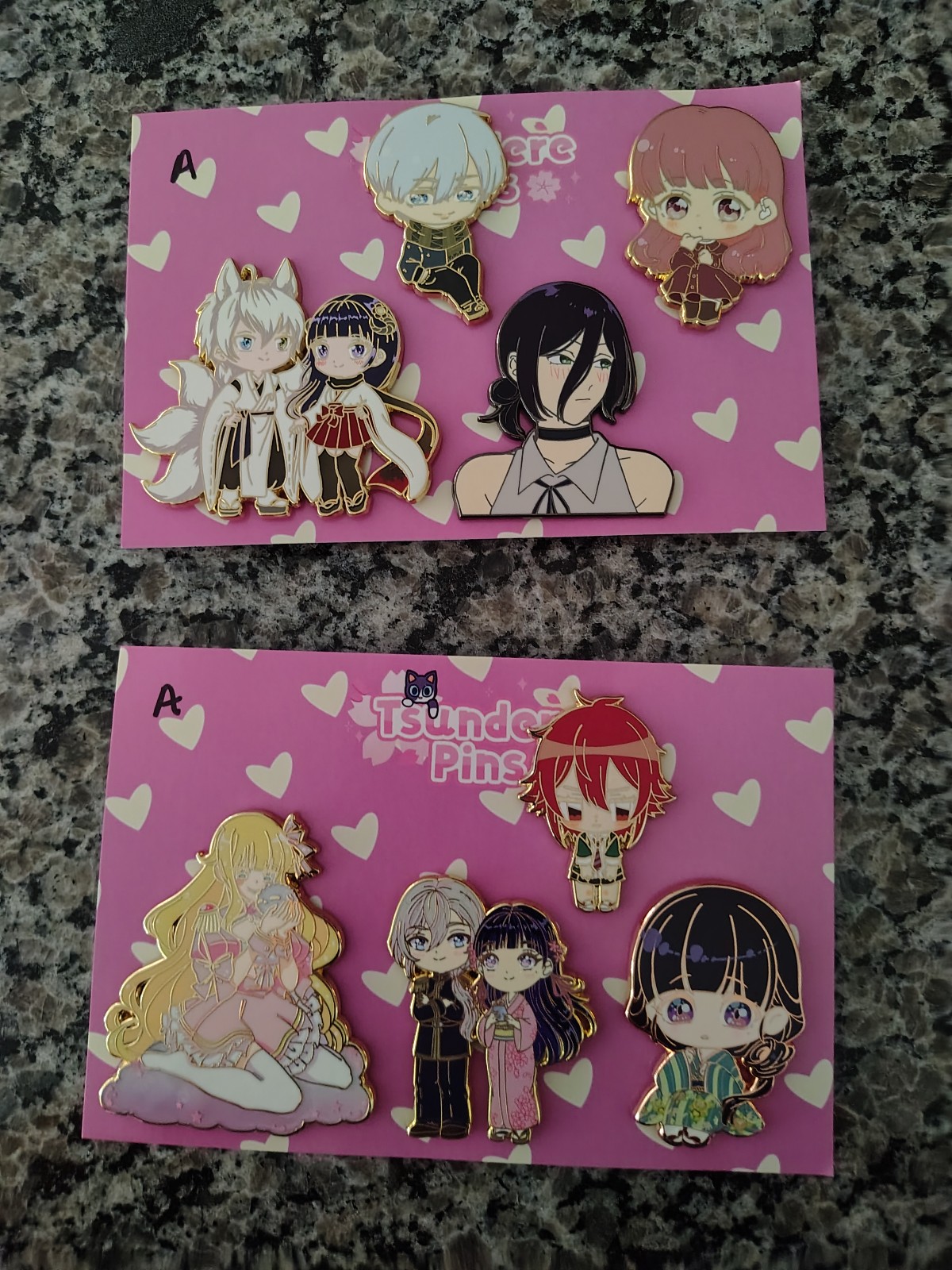 Tsundere Pins Lot