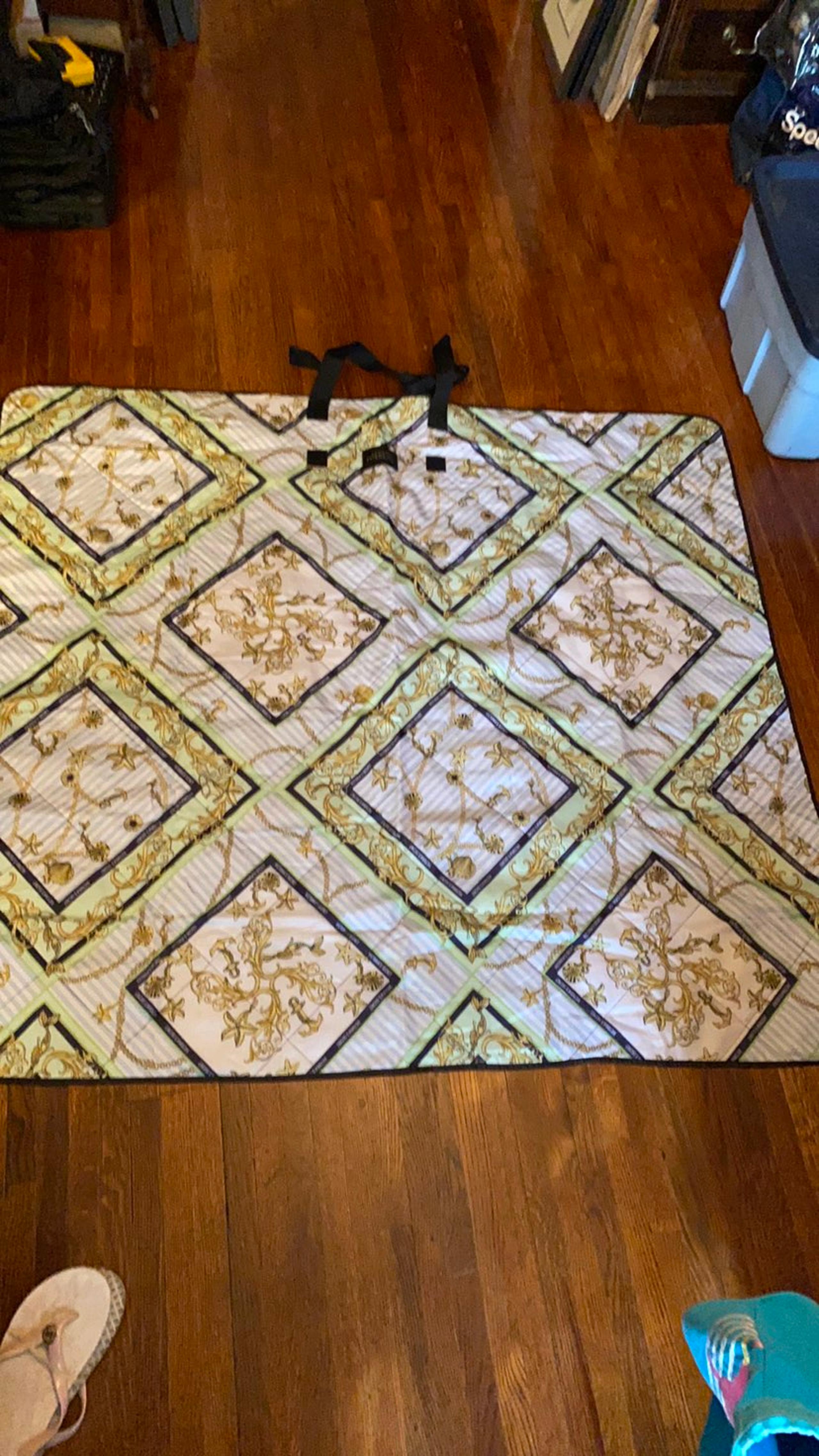 Victorias Secret Pink Picnic Beach Blanket Cover like New