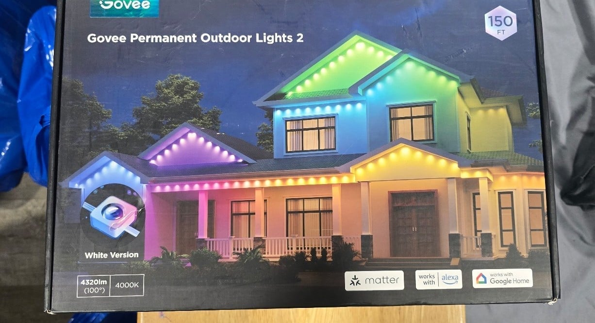govee permanent outdoor lights 2. 150 feet