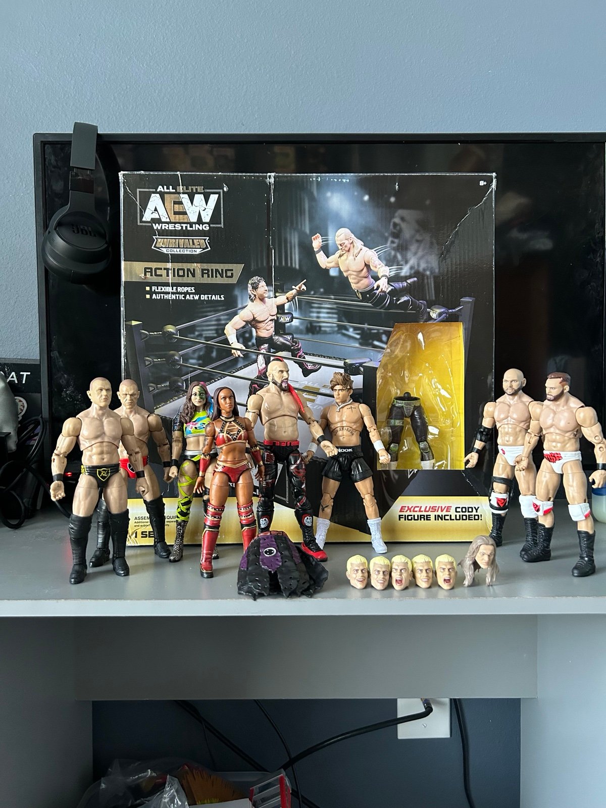 AEW Unrivaled & Unmatched Fodder figures (Read Descprition)