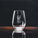 Yorkshire Terrier Stemless Wine Glasses x4 Premium 15 Oz Personalize Gift NEW