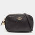Coach Black Leather Camera Crossbody bag