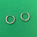 15mm Small Hoop Earrings for Men Women