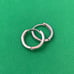 15mm Small Hoop Earrings for Men Women