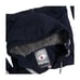 Superdry Small Modern Thick Sherpa Fleece Trimmed Mountain Full Zip Jacket Navy