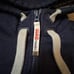 Superdry Small Modern Thick Sherpa Fleece Trimmed Mountain Full Zip Jacket Navy