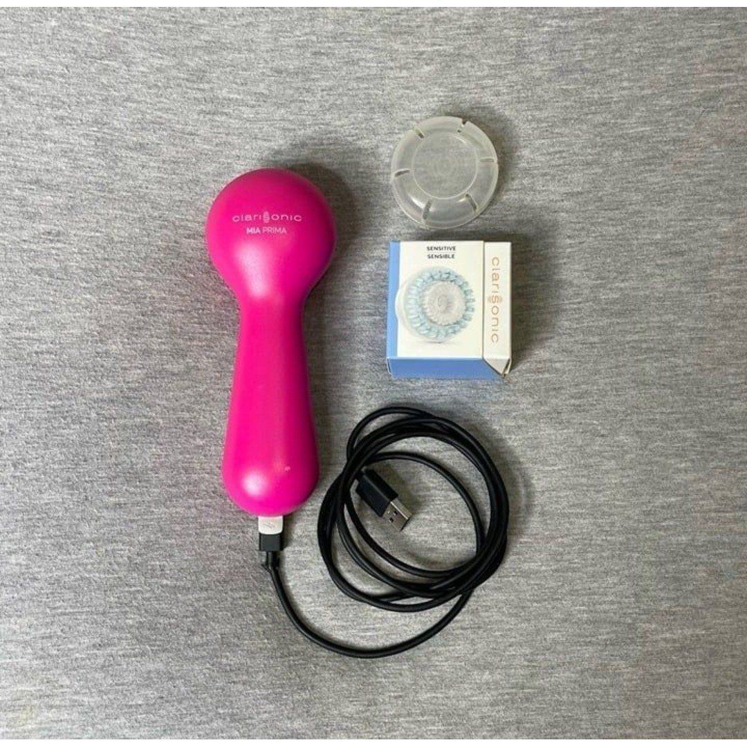 Clarisonic Mia Prima Sonic Facial Cleansing Brush 4 PCS. Set