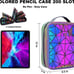 Colored Pencil Case 200 Slot Photochromic Colored Pencil Case Marker Case
