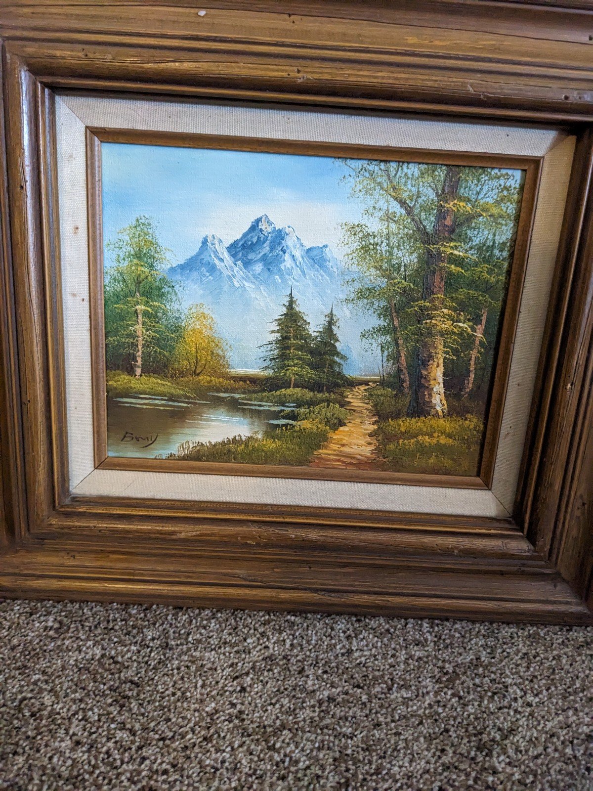 vintage oil painting