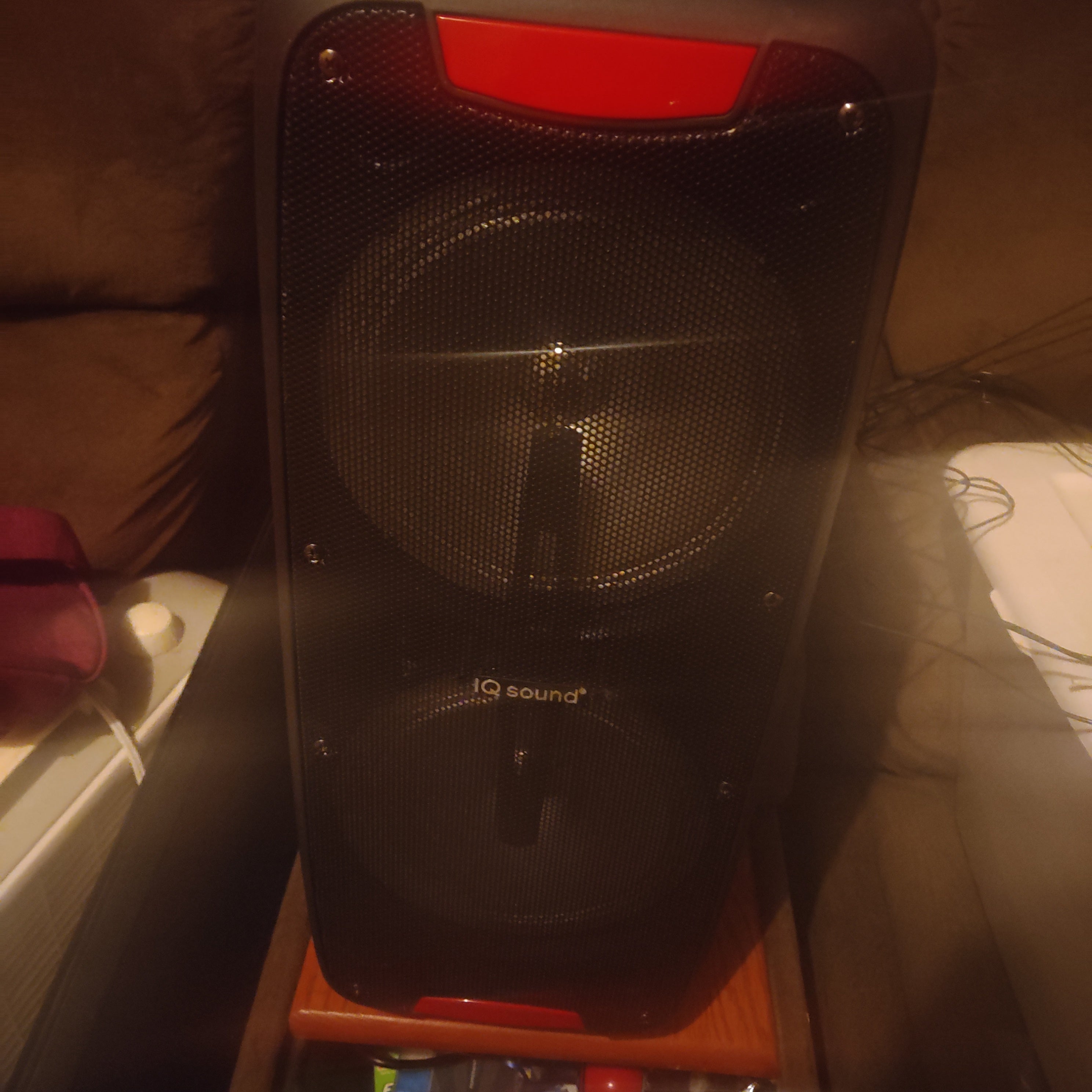 I sound huge blue tooth speaker on wheels