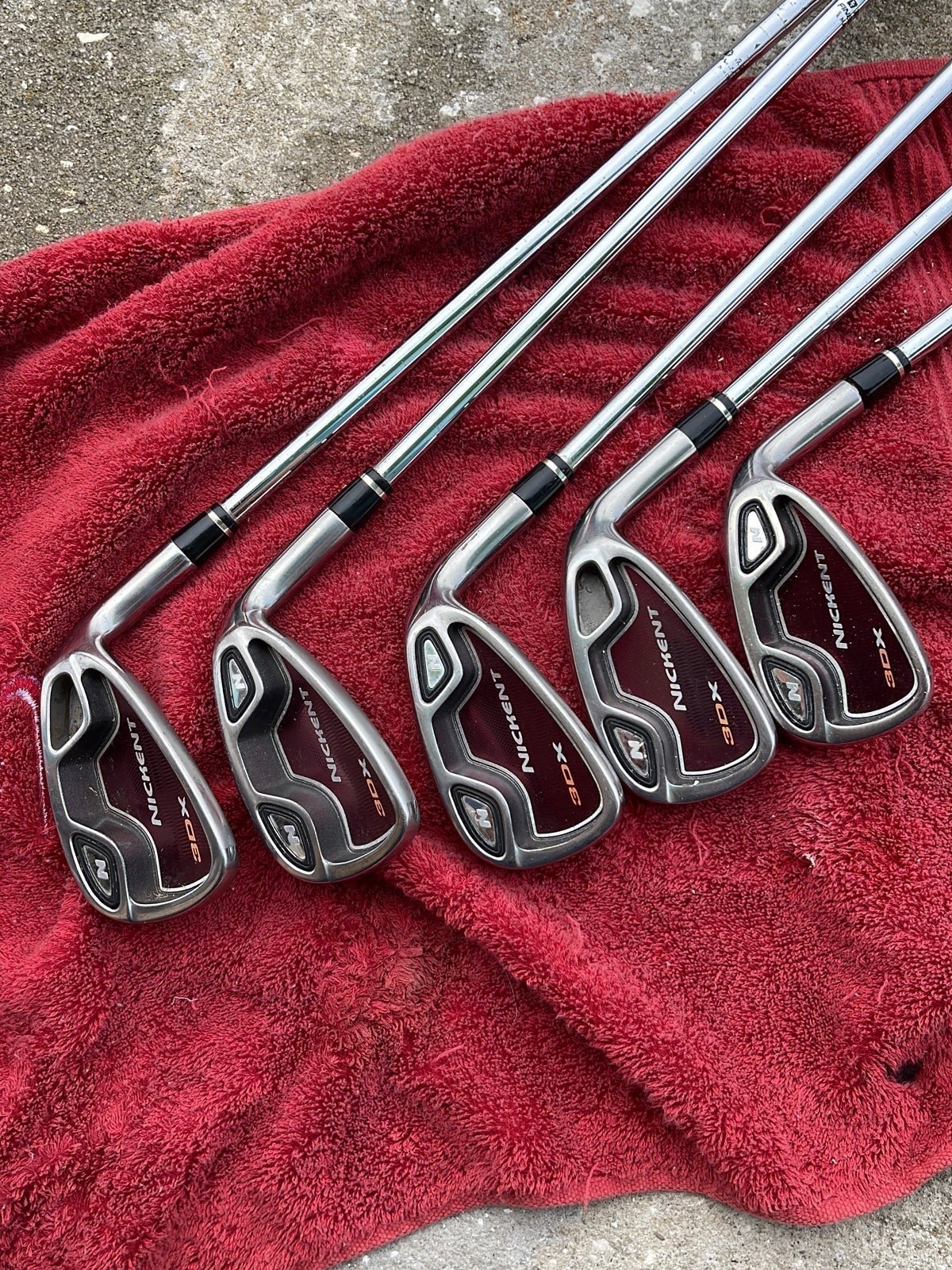 Nickent 3DX golf irons