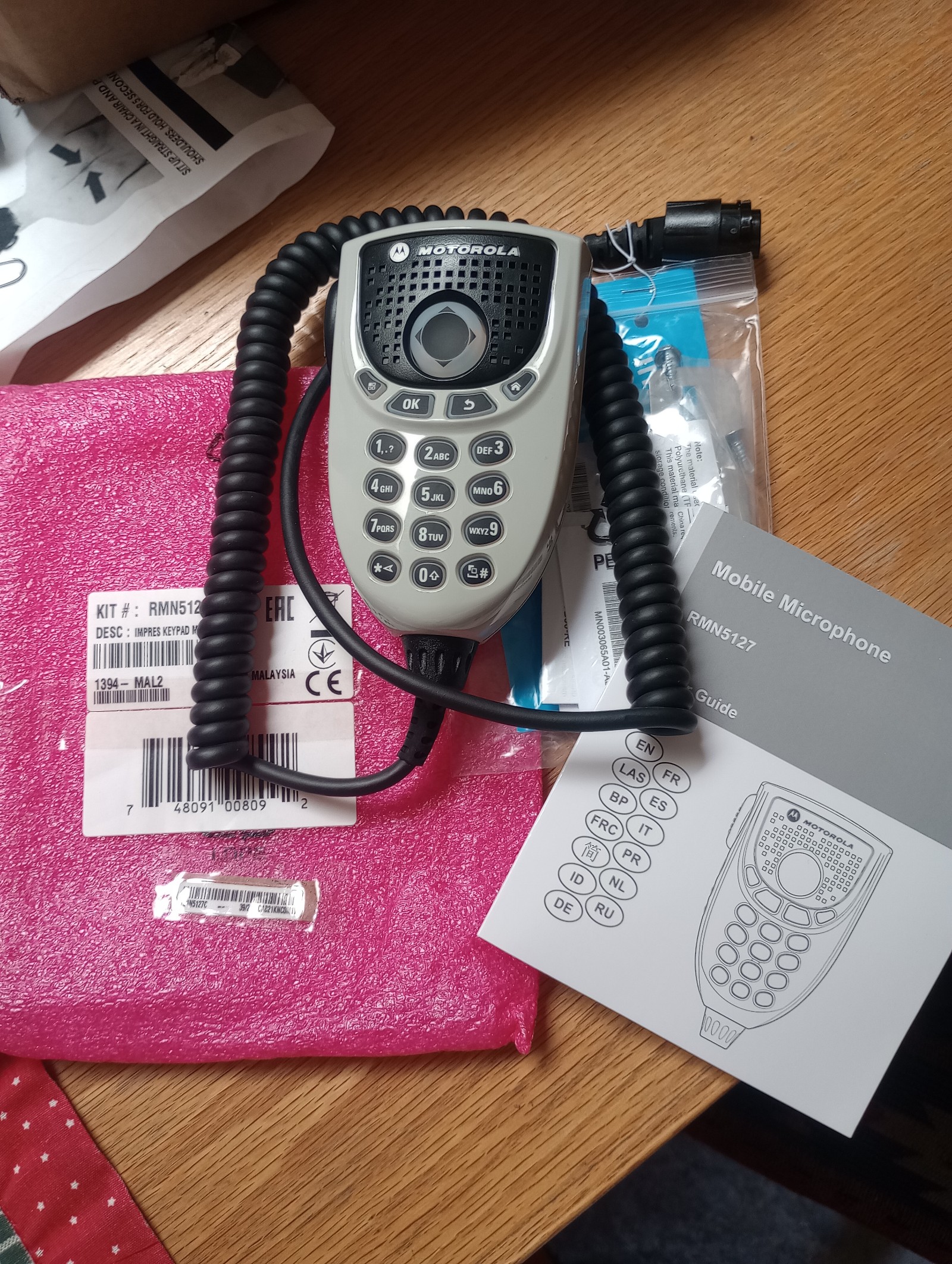 Motorola Microphone RMN5127