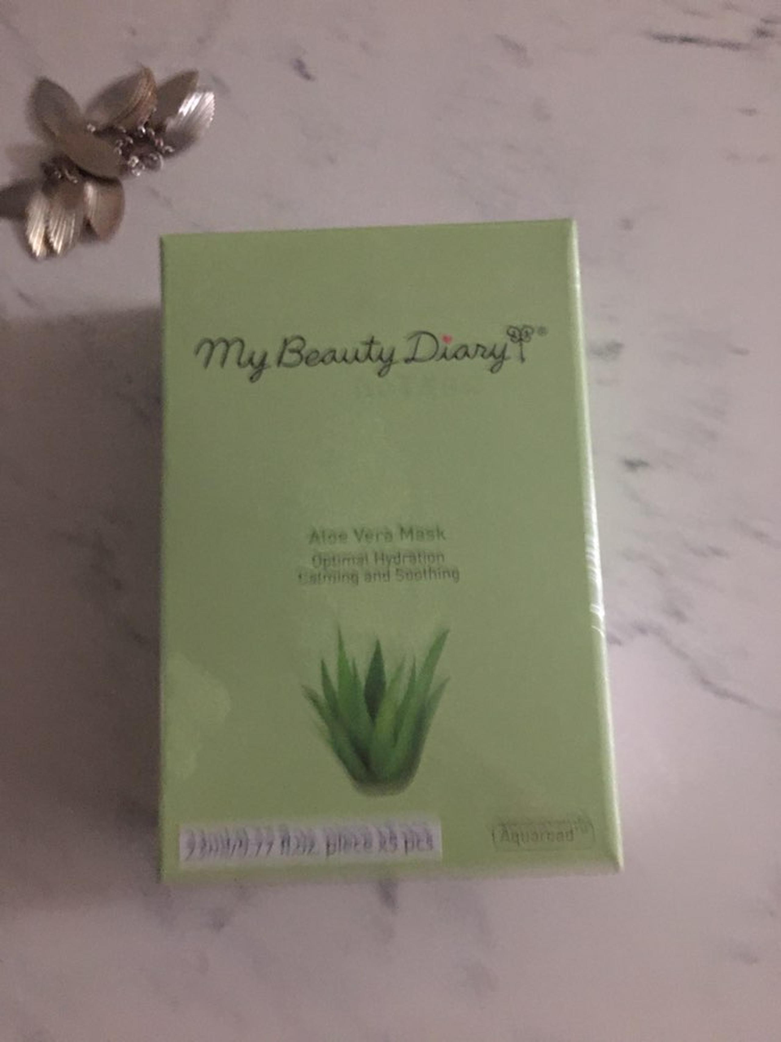 My Beauty Diary! - Aloe Vera Mask