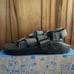 Chaco Mega Z/Cloud Size US 9 M EU 42 Men's Sports Sandals Bond Black JCH108825Z