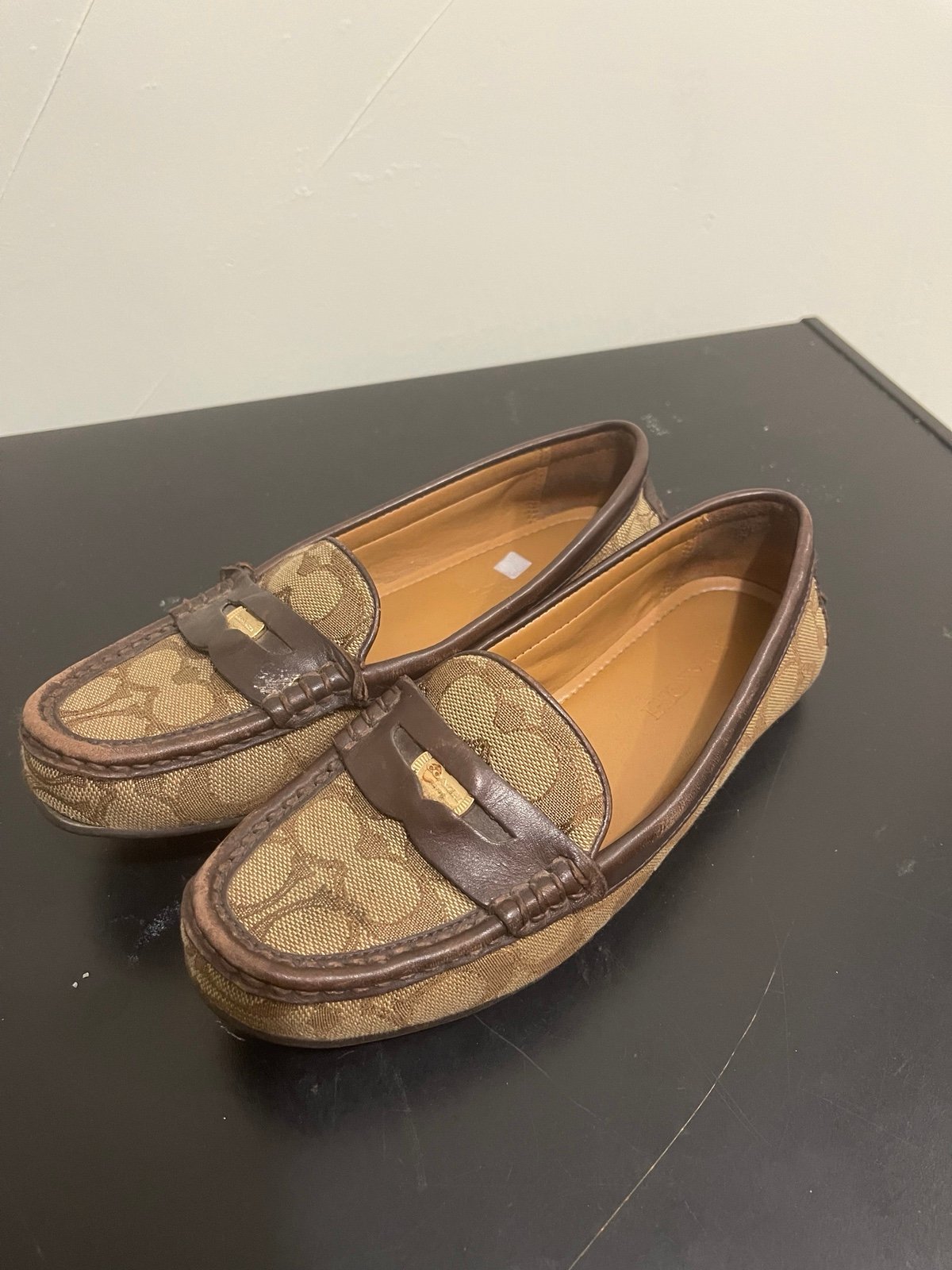 Coach womens flat shoes