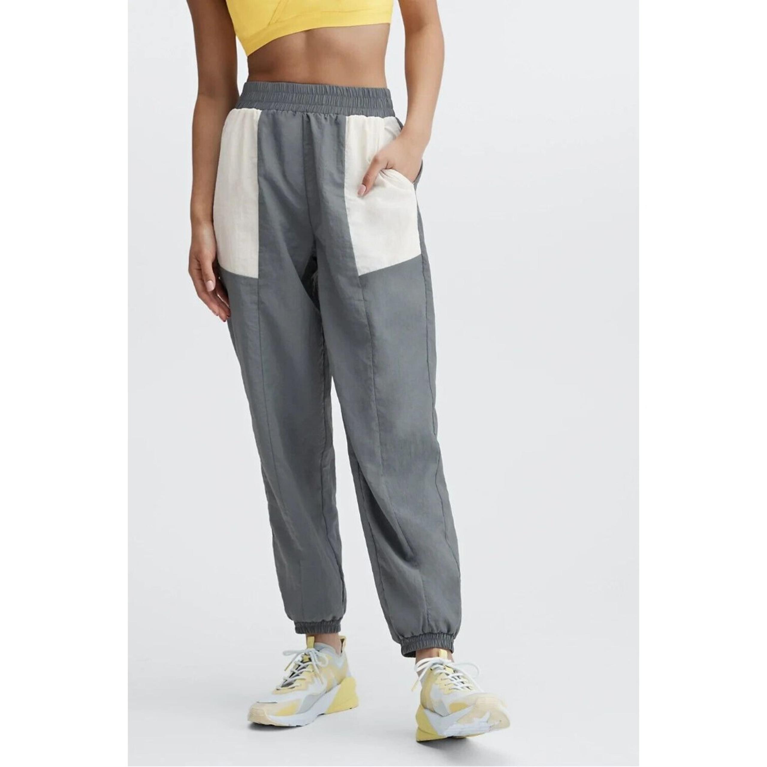 Fabletics Jaylee Track Pants Womens Size XXL Storm Cloud Multi Kickback Two Tone